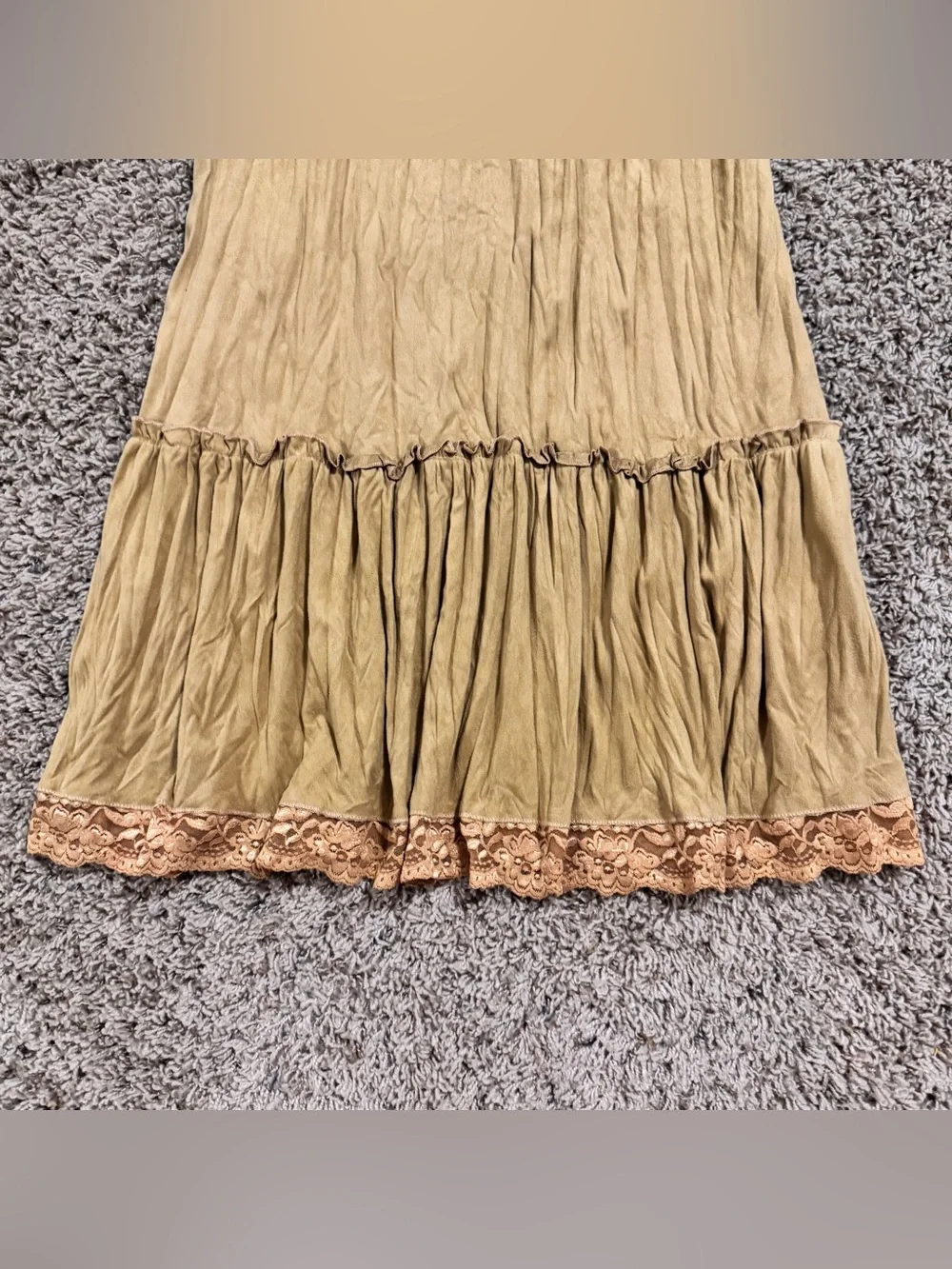Vintage Suede Forever 21 Skirt